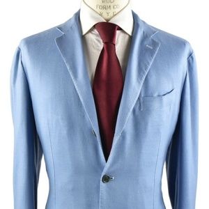 NEW KITON NAPOLI BLAZER CASHMERE SILK SZ 44 US 54 EU